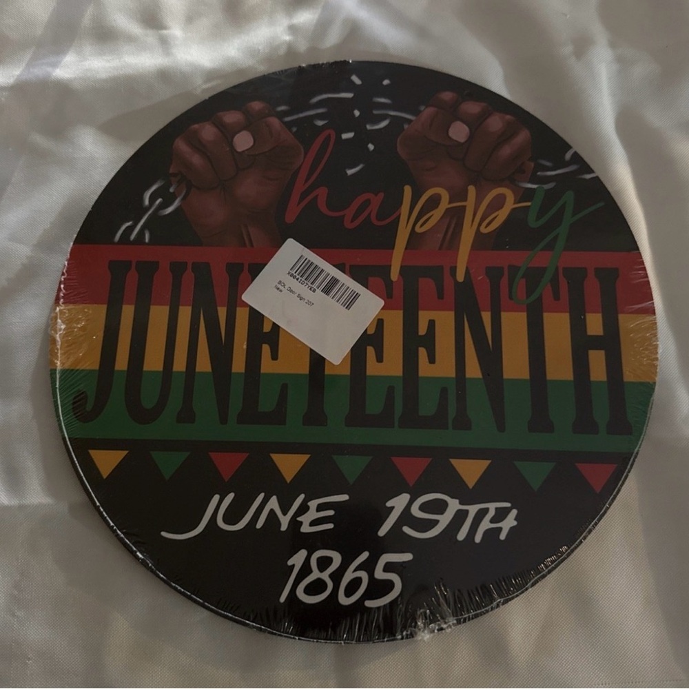 Juneteenth Celebration Sign